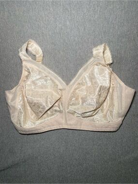 Playtex 18 Hour Comfort Strap Full Coverage Wirefree Bra 4693 Natural Beige 48DD